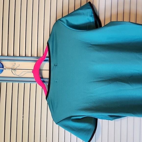Daisy Fuentes Teal Top - Picture 8 of 11